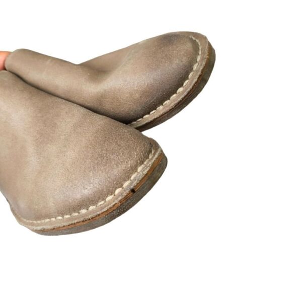 Kenneth Cole Reaction Ankle Leather Booties Womens Size‎ 9 Tan Round Toe - Picture 4 of 7